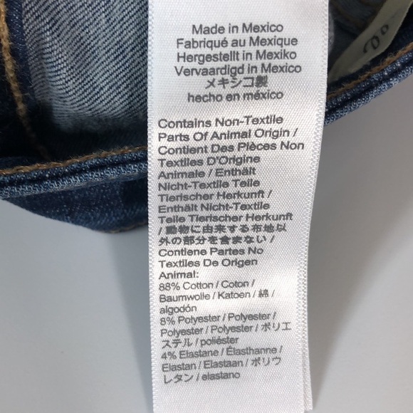 Madewell Curvy High Rise Skinny Jeans Size 27T - Picture 9 of 10